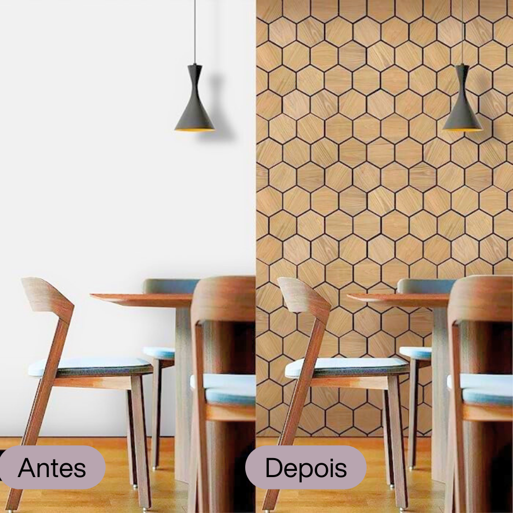 Painel Acústico Hexágono - DUMICOR