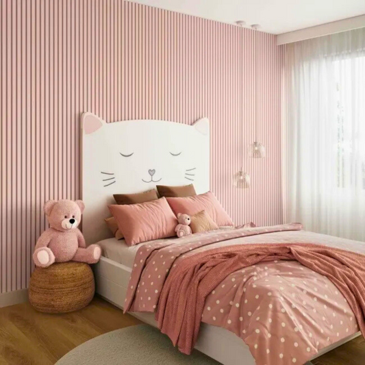 Painel Ripado Rosa
