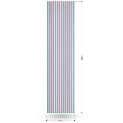 Painel Acústico Ripado Azul Claro 🩵